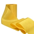 thumbnail image 1 of THEGLY Yellow Satin Ribbon 4 Inch 25 Yards Fabric Large Silk Ribbon for Gift Wrapping Cutting Ceremony Kit Grand Opening Chair Sash Table Hair Car Bows Sewing Craft, 1 of 7