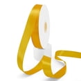 thumbnail image 1 of Yellow Satin Ribbon, Double Faced, 1 inch x 100 Yards, 1 of 7