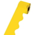 thumbnail image 1 of Yellow Scalloped Bulletin Board Border, Fan-Shaped Frame Decor for Bulletin Boards and Classroom, By Meiiso, 1 of 3
