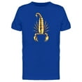 thumbnail image 1 of Yellow Scorpion Graphic  T-Shirt Men -Image by Shutterstock, Male 4X-Large, 1 of 2