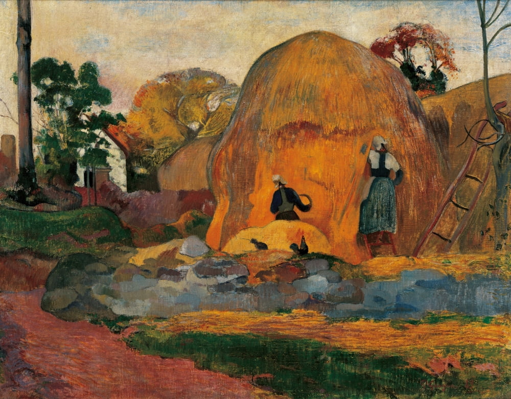 Yellow Sheaves Canvas Art - (36 x 24)