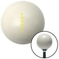 thumbnail image 1 of Yellow Shift Pattern 30n Ivory Shift Knob with M16 x 1.5 Insert Shifter Auto Brody, 1 of 1