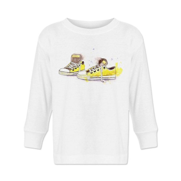 Yellow Shoes Long Sleeve Toddler -Image by Shutterstock, 3 Toddler