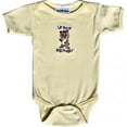 thumbnail image 1 of Yellow Short Sleeve Girl Bear Onesie, 1 of 2