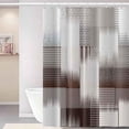 thumbnail image 1 of Yellow Shower Curtain for Bathroom Abstract Yellow Gray Watercolor Shower Curtain Set with Hooks Contemporary Oil Panting Fabric Waterproof Shower Curtains 84x84inches, 1 of 6