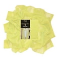 thumbnail image 1 of Yellow Single Sheer Voile Window Curtain Panel: 55"W x 84"L, Fully Hemmed, Rod Pocket, 1 of 2