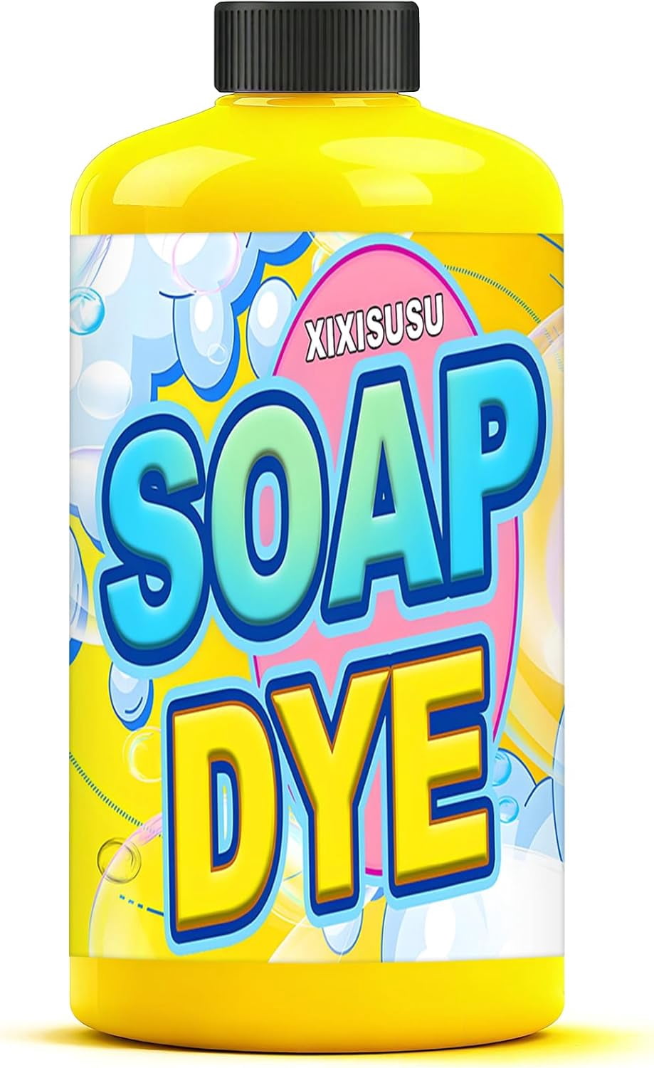 Yellow Soap Dye, Skin Safe Soap Colorant Bath Bomb Color Dye for DIY Soap Making Supplies, Bath Bomb, Lotion, Concentrated Soap Coloring for Soaps, Bath Products, Slime (Yellow, 10 Fl.Oz)