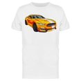 thumbnail image 1 of Yellow Sport Car Design T-Shirt Men -Image by Shutterstock, Male Medium, 1 of 2