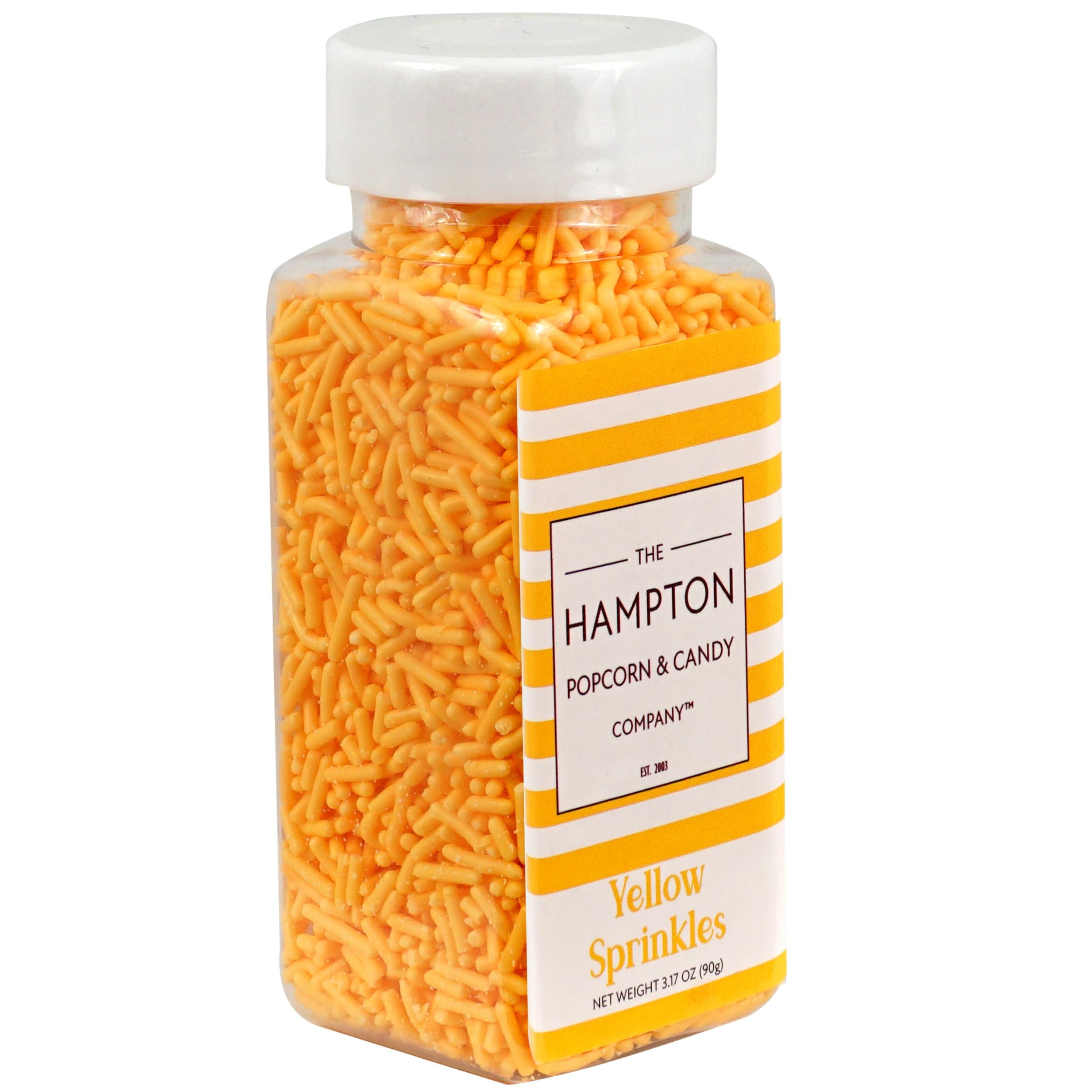 White Nonpareils Sprinkles 2.5 Oz – Cake Decorating, Ice Cream Toppings, Baking Supplies By Hampton Candy