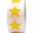 thumbnail image 1 of Yellow Star Shape Stickers | 0.75" inch - 500 Pack | InStockLabels.com, 1 of 3