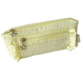 thumbnail image 1 of Yellow Stationery Bag, Mohdy Cloth Pencil Case, Zippered Pen Holders Pen Storage Bag Stationeries Case Pencil Organizers For Students And Case Organizers Bag, A Pencil Case, 1 of 6