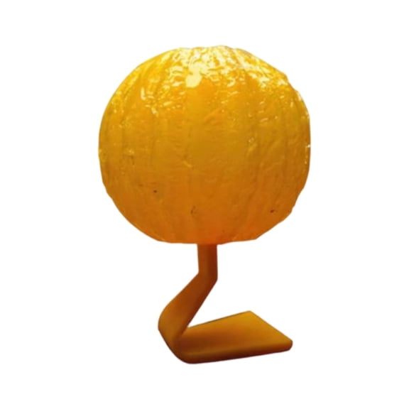 Yellow Sticky Insect Catcher Ball with Stand, 3.15 Inch PP Fruit Fly Catcher with High-Viscosity Adhesive, Effective for Indoor Outdoor Home Kitchen Garden, 1Pc