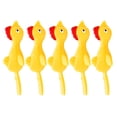 thumbnail image 1 of Yellow Stretchy Flying Gags Novelty Practical Joke Toys Ejection Turkey Finger Toys Catapulted Chicken YELLOW, 1 of 1