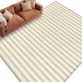 thumbnail image 1 of Yellow Striped Area Rug 5x7 Washable Rug Non Slip Modern Boho Vertical Stripes Large Area Rug Soft Stainresistant Indoor Floor Carpet for Living Room Bedroom Home Office Dining Room Nursery, 1 of 9