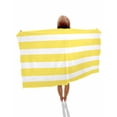 thumbnail image 1 of Yellow Striped Beach Towels Oversized Super Absorbent, Modern Simple Monochrome Geometric White Lightweight Bath Towel Quick Dry Sets For Bathroom/Pool/Rv Camping/Beach Play/Gym Room/Picnic 23"x47", 1 of 8