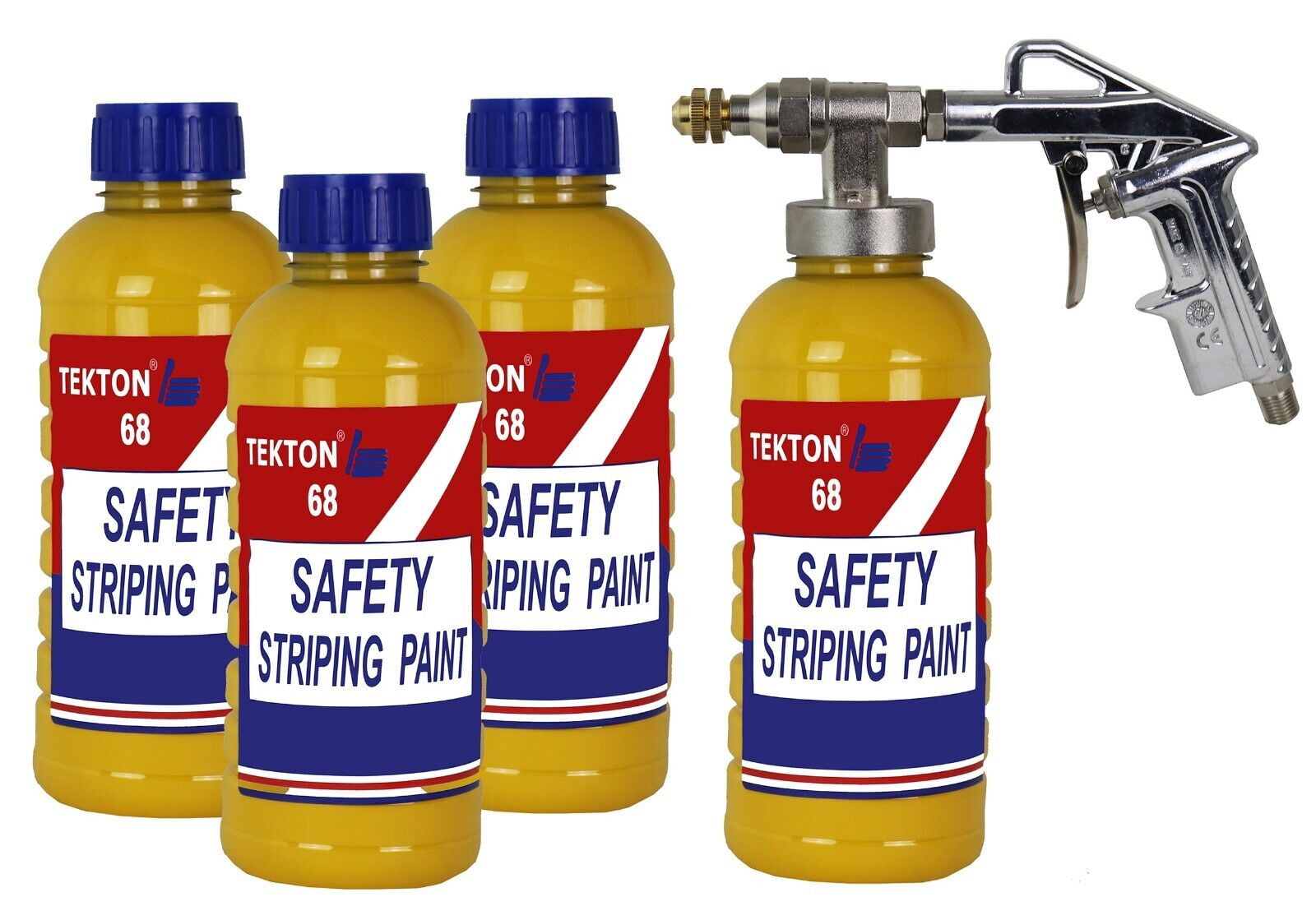 Yellow Striping Paint; Parking Lot Striping; Safety Yellow Traffic Paint For Curbs, Steps