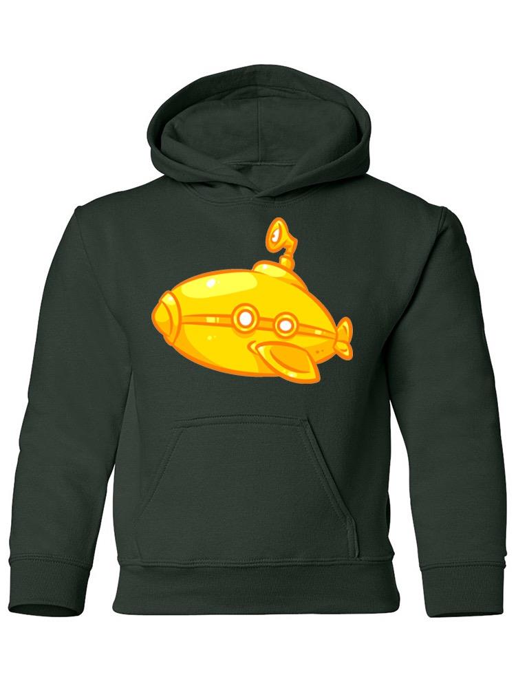 Yellow Submarine Hoodie Juniors Image by Shutterstock, Small