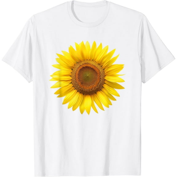 Yellow Sunflower Floral Flower T-Shirt