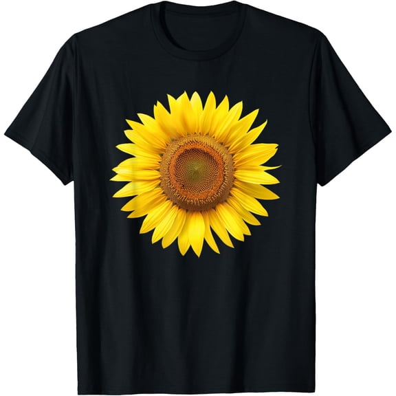 Yellow Sunflower Floral Flower T-Shirt