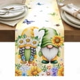thumbnail image 1 of Yellow Sunflowers Table Runner - 120 Inch Long, Kitchen Dining Table Runner Dresser Scarves, Spring Gnomes Hydrangea Daisy Plants Farmhouse Decor for Coffee Tables Wedding Party Banquet, 1 of 8