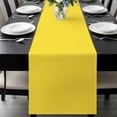 thumbnail image 1 of Yellow Table Runner 72 Inches Long, Pure Yellow Kitchen Coffee Dining Table Decoration for Home Party Birthday Wedding Home Decor 16x72 Inches, 1 of 8