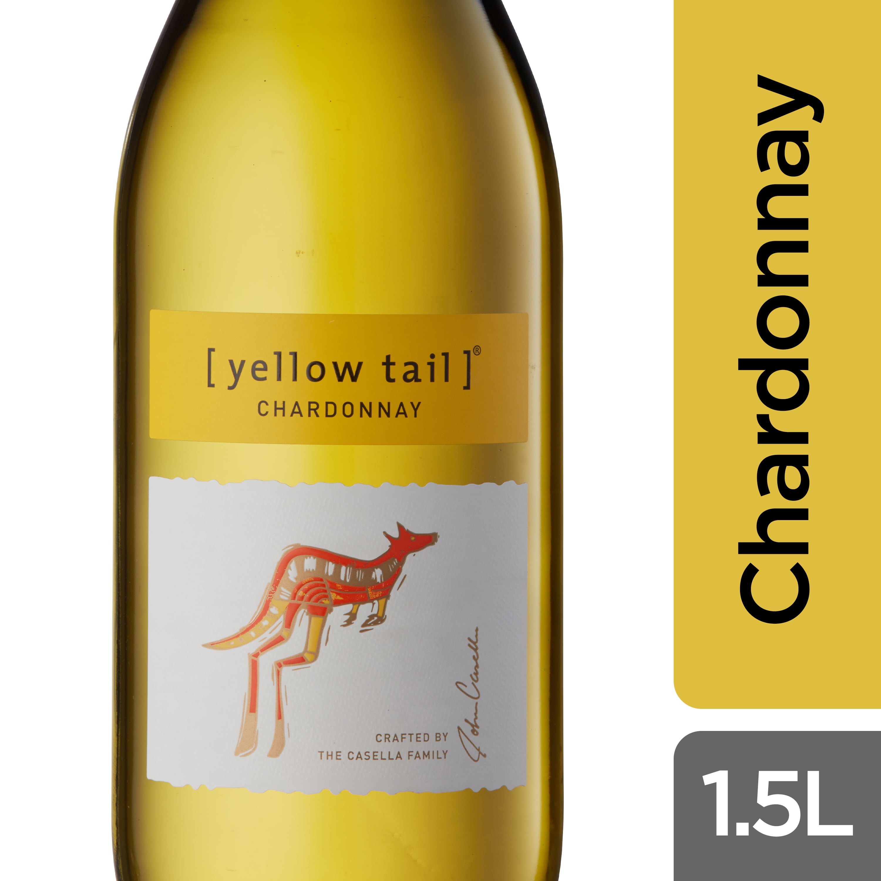 Yellow Tail Chardonnay White Wine, 2019 1.5 Liter Bottle - Walmart.com