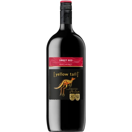 Yellow Tail Jammy Red Roo Australia Red Wine, 1.5 L Bottle, 12% ABV