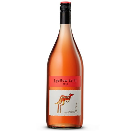 Yellow Tail Rosé Australia Rosé Wine, 1.5 L Bottle, 11.50% ABV