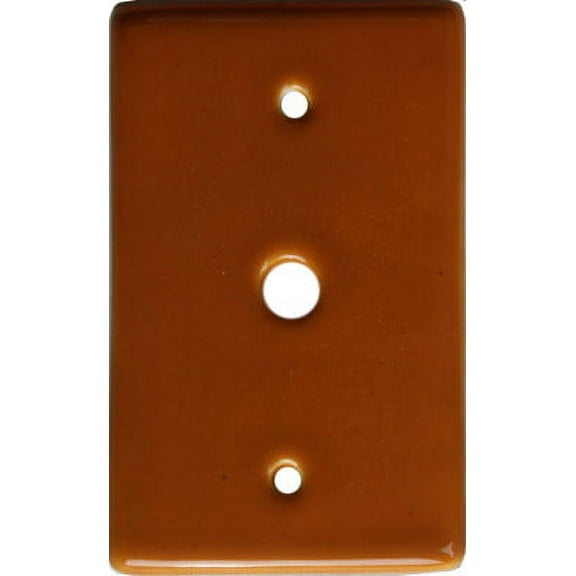 Yellow Talavera Ceramic TV Wall Plate