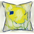 thumbnail image 1 of Yellow Tang Throw Pillow- 18 x 18 in., 1 of 1