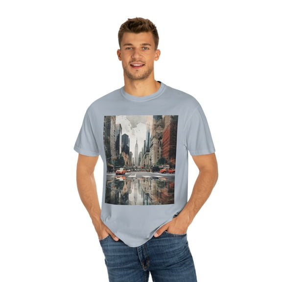Yellow Taxi New York - City Wanderlust Unisex Adventure Tee