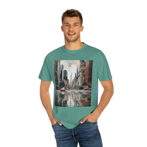 Yellow Taxi New York - City Wanderlust Unisex Adventure Tee
