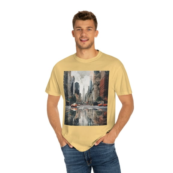 Yellow Taxi New York - City Wanderlust Unisex Adventure Tee