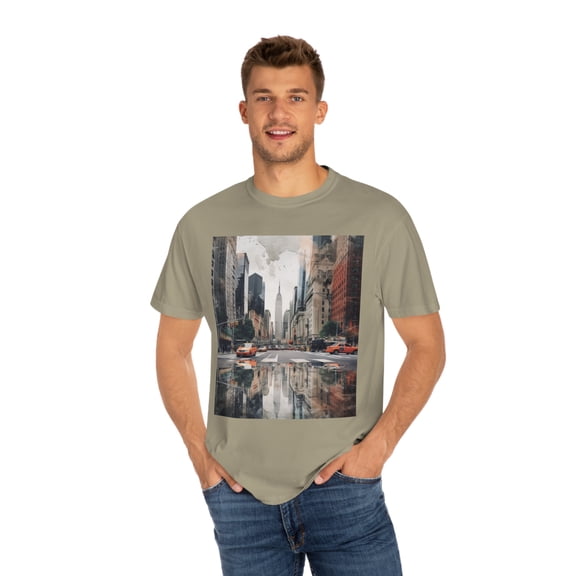 Yellow Taxi New York - City Wanderlust Unisex Adventure Tee