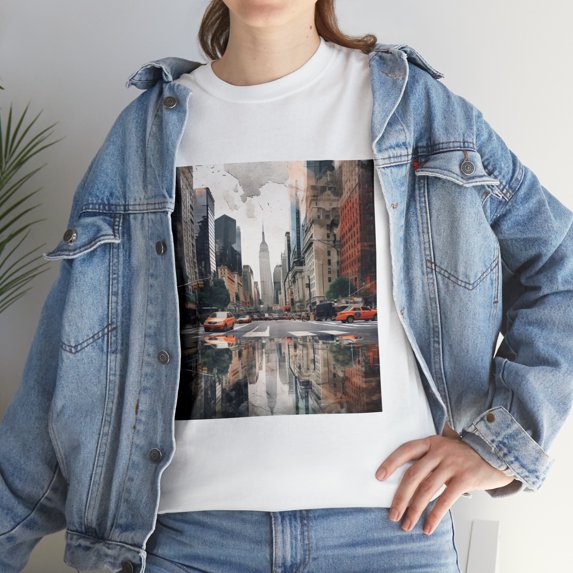 Yellow Taxi New York Urban Wanderlust Unisex Explorer Tee