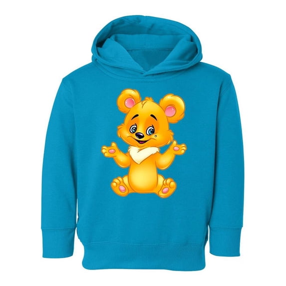 Yellow Teddy Bear Hoodie Toddler -Image by Shutterstock, 2 Toddler