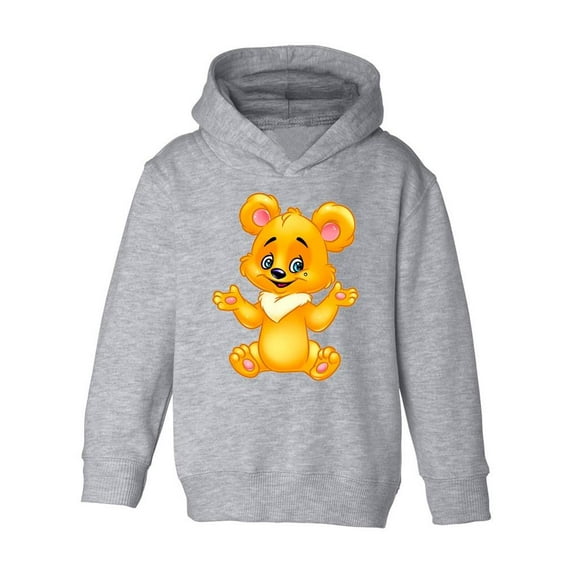Yellow Teddy Bear Hoodie Toddler -Image by Shutterstock, 4 Toddler