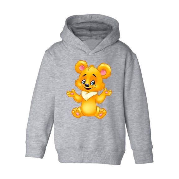 Yellow Teddy Bear Hoodie Toddler -Image by Shutterstock, 5 Toddler