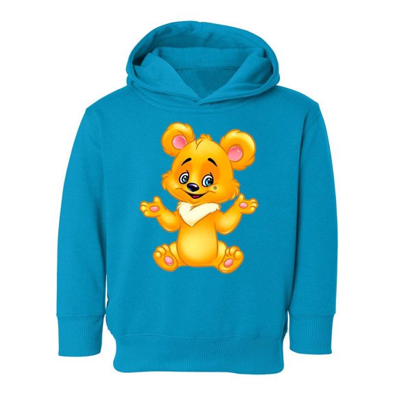 Yellow Teddy Bear Hoodie Toddler -Image by Shutterstock, 5 Toddler