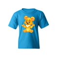 thumbnail image 1 of Yellow Teddy Bear T-Shirt Juniors -Image by Shutterstock,  Medium, 1 of 4