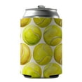 thumbnail image 1 of Yellow Tennis Balls Watercolor Drink Beer Soda Insulated Sleeve Holder Can Cooler Hugger, 1 of 7