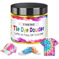 thumbnail image 1 of Yellow Tie Dye Powder, Fabric Dyes for Clothing, All Purpose Powder Tie Dye, Easy to Use Dye for Cotton, Silk, & Linen, Ultra Concentrated Colors (Yellow, 2 Ounce), 1 of 7