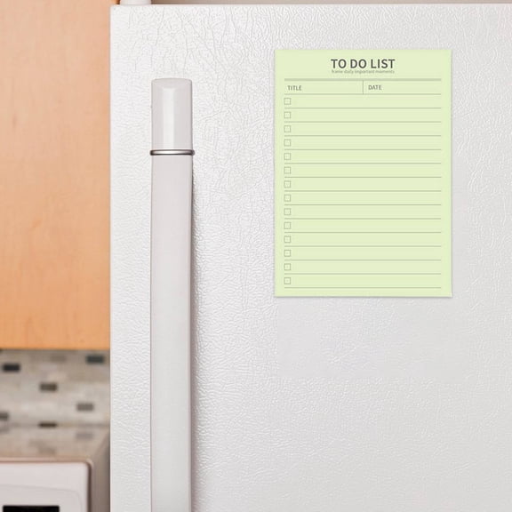 Yellow To-Do List Notepad - 50 Sheets Tear-Off Daily Checklist for Task Planning and Organization