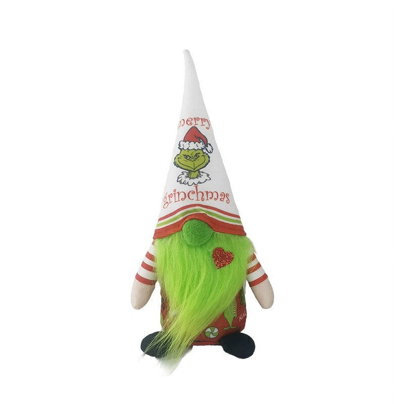 Yellow Tong Grinchmas Decorations Plush Doll Toy Gift Cartoon Style ...