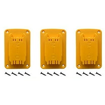 Yellow Tool Holder For Dewalt 12V 20V Wall Mount Drill Holder With Screws