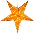 thumbnail image 1 of Yellow Tranquility Paper Star Lantern with 12 Foot Power Cord Included, 1 of 4