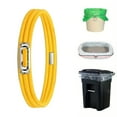 thumbnail image 1 of Yellow Trash Can Elastic Band – Miyuadkai Adjustable Rubber Strap for Garbage Can Bag Holder, Secure Fit for Trash Cans, Spring Home Organization Essential, 1 of 7