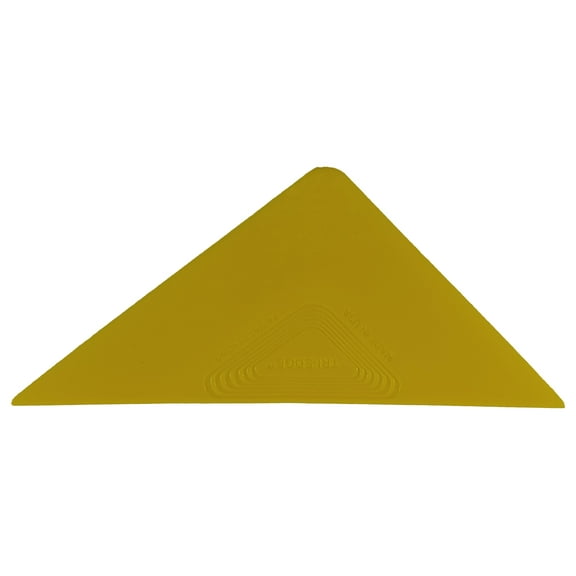 Yellow Tri-Edge Window Film Tint Installation Tool