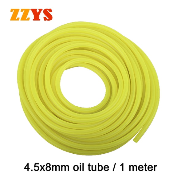 Yellow Tube-Oil Filter & Tube & Hoses with Clip, Oil Cup, For Motorcycle, Scooter, Dirt Bike, ATV Go Kart, Gasoline, Gasoline, Liquid, Oil, Fuel