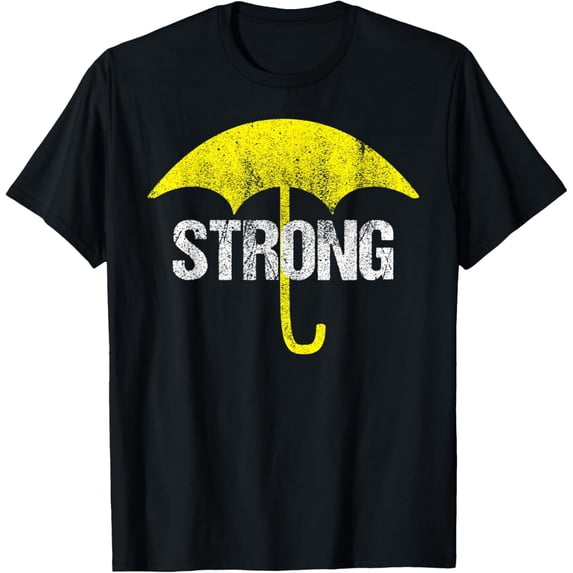 Yellow Umbrella Free Hong Kong Movement Extradition Protest T-Shirt